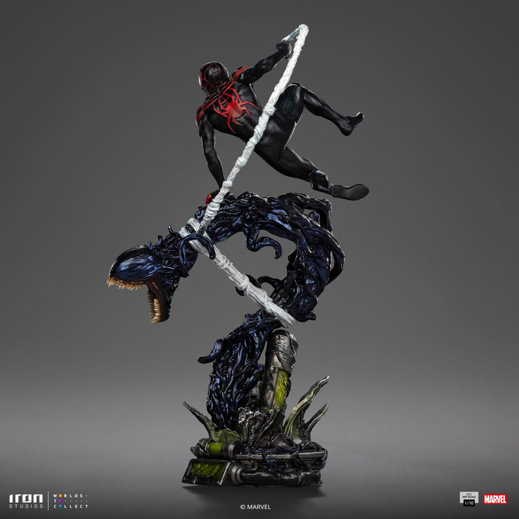 Miles Morales Spider-Man vs Villains Battle Diorama Series 1:10 Art Scale Limited Edition Statue