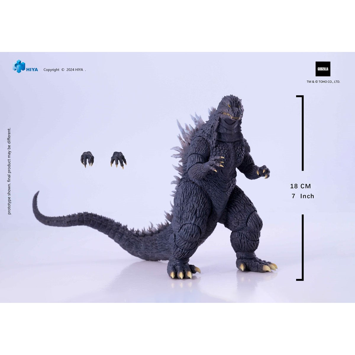 Godzilla vs. Mechagodzilla 2002 Godzilla Exquisite Basic Series Action Figure