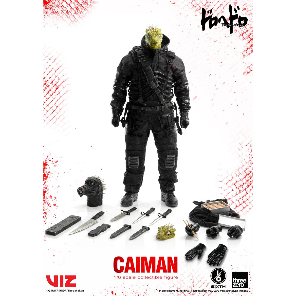 Dorohedoro Caiman 1:6 Scale Action Figure - Reissue