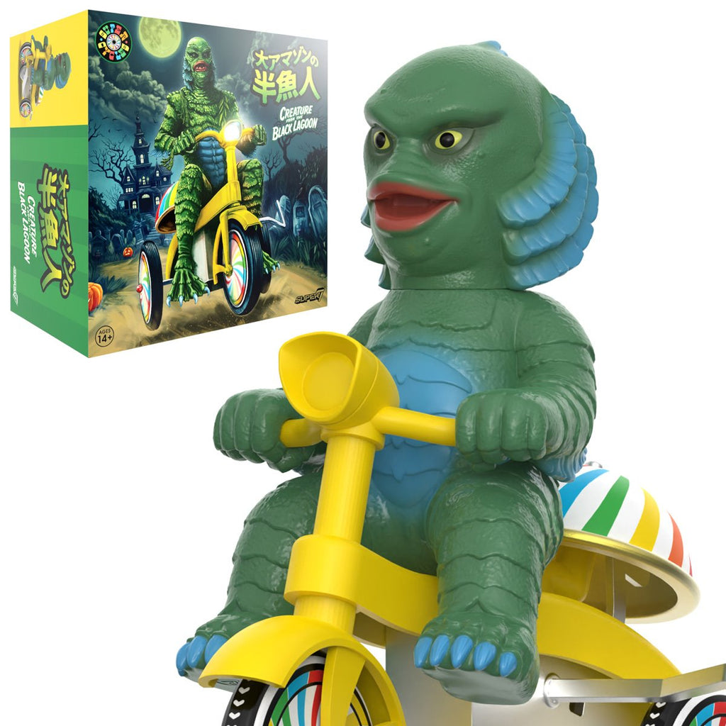 Creature from the Black Lagoon Dark Green Super Cycles Figure
