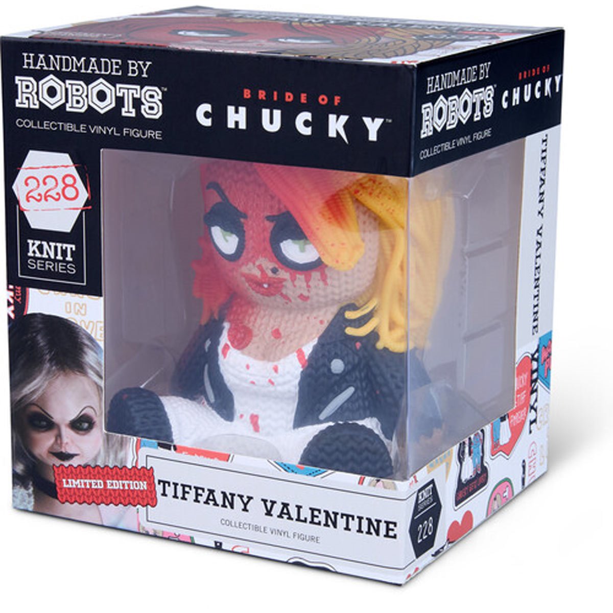 Bride of Chucky Tiffany #228 Limited Edition Bloody Handmade By Robots Vinyl Figure