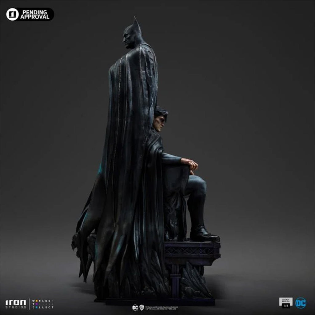 Batman and Bruce Wayne DC Comics Legacy Replica 1:4 Scale Limited Edition Statue
