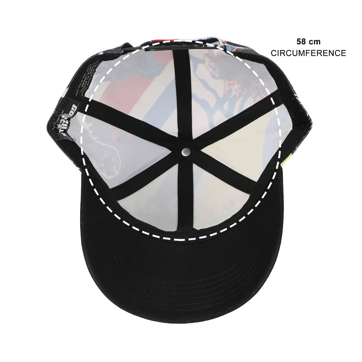 Godzilla Kanji All Over Print Snapback Hat