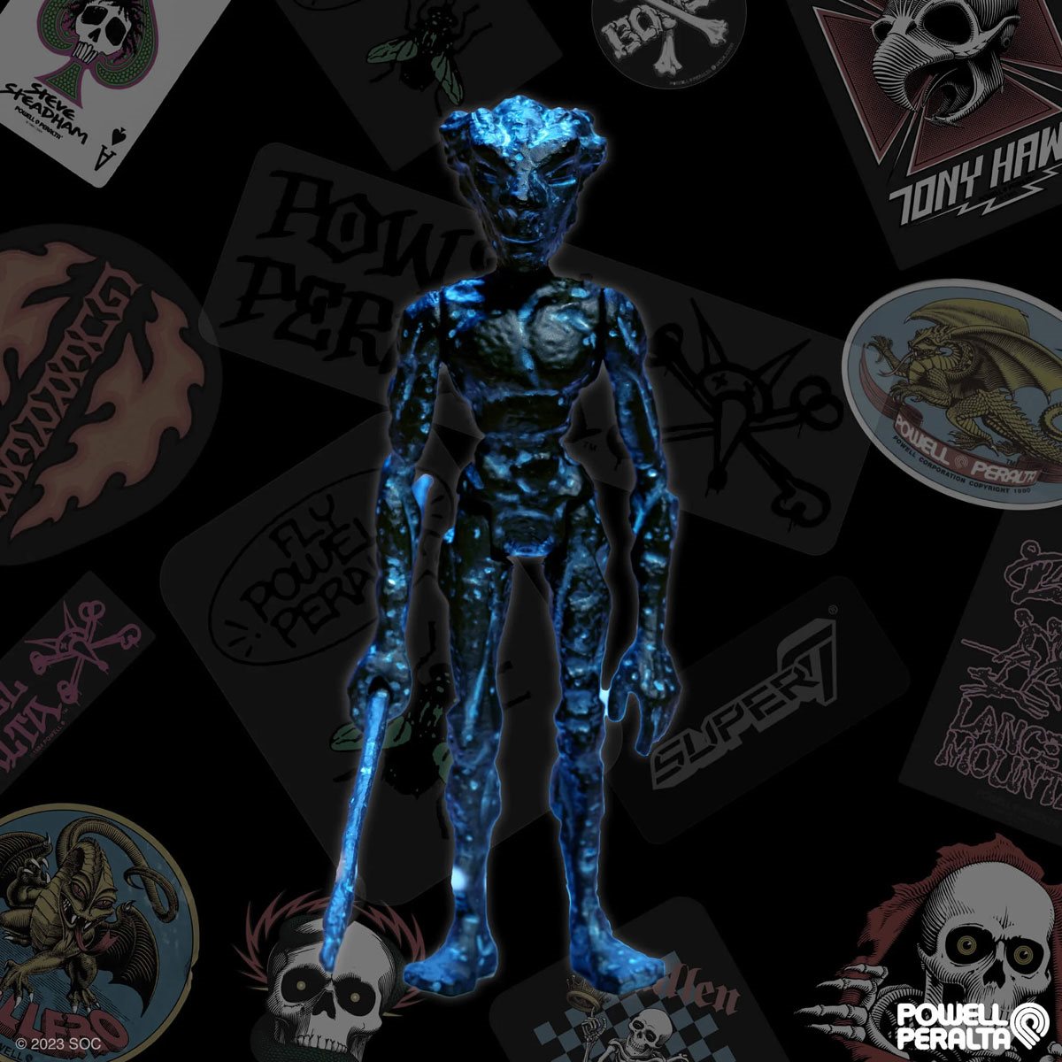 Powell-Peralta Lance Mountain (Lava Rock) 3 3/4-Inch ReAction Figure