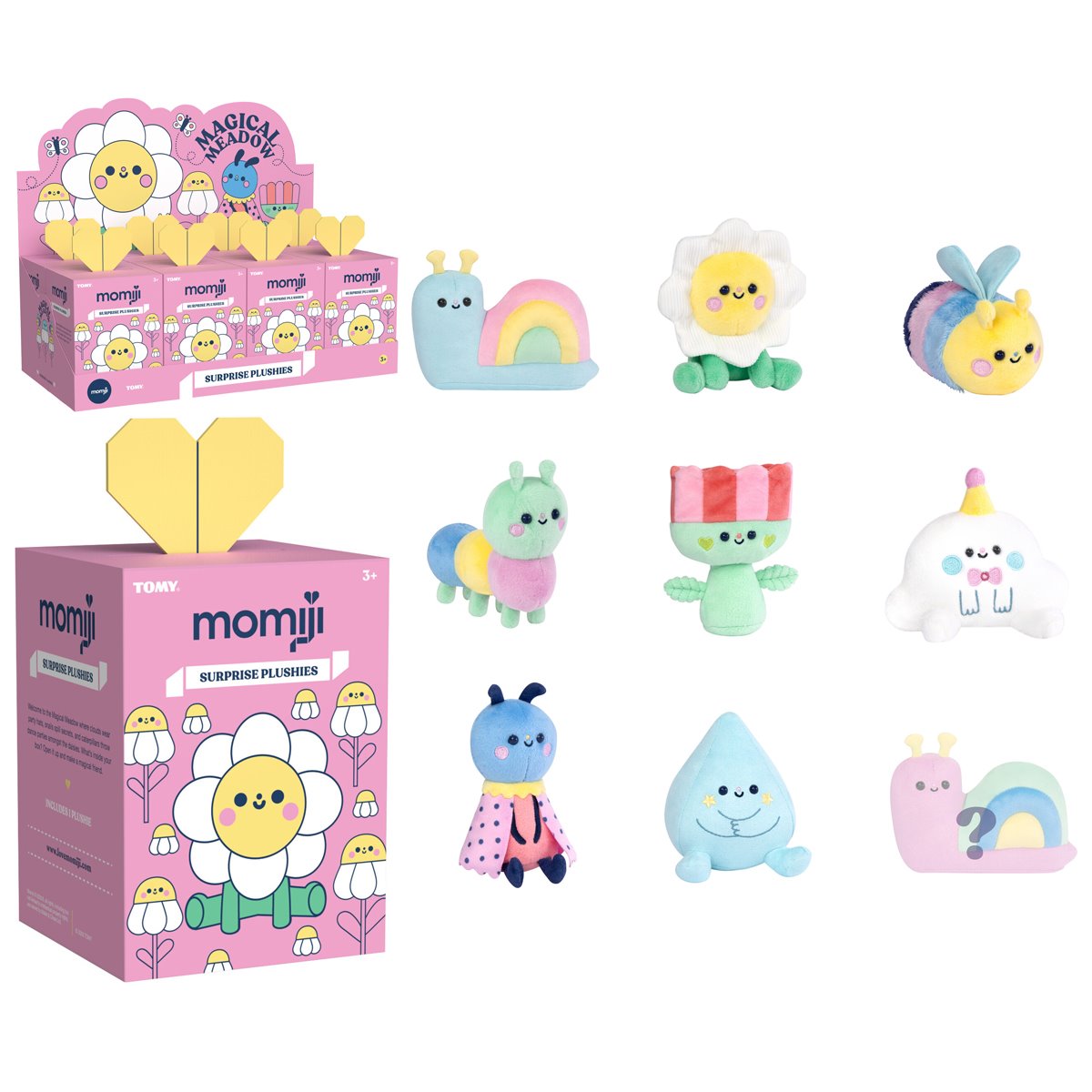 Momiji Magical Meadow Blind-Box Plush Display of 8