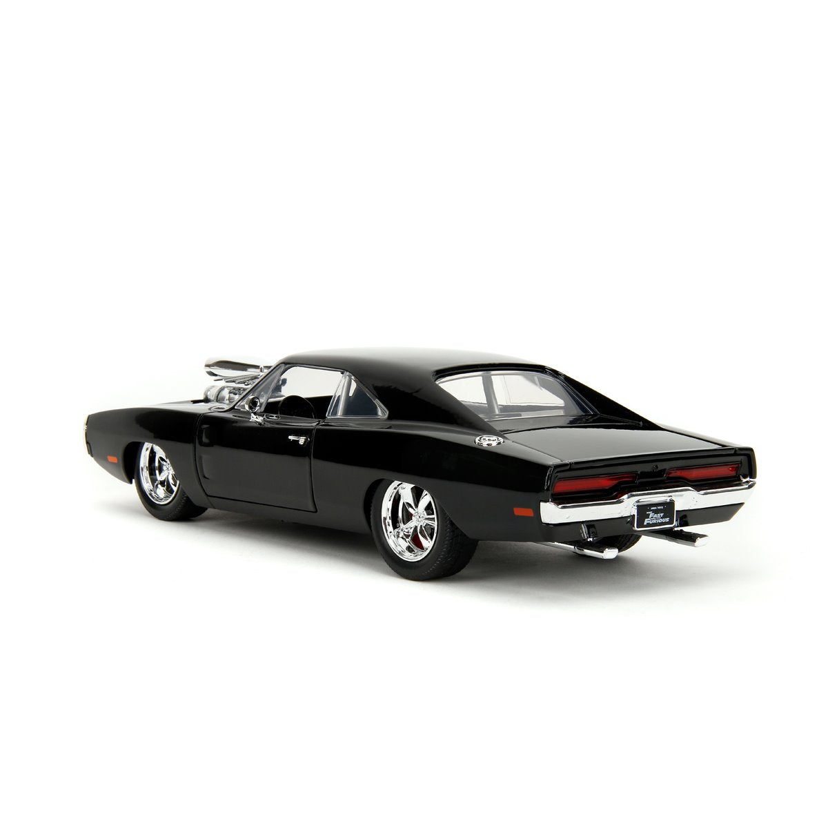Hollywood Rides Fast and the Furious Dodge Charger R/T 1:24 Scale Die-Cast Metal Vehicle with Dom Figure