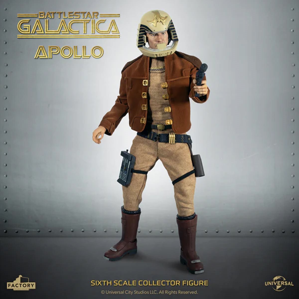 Battlestar Galactica Captain Apollo 1:6 Scale Action Figure