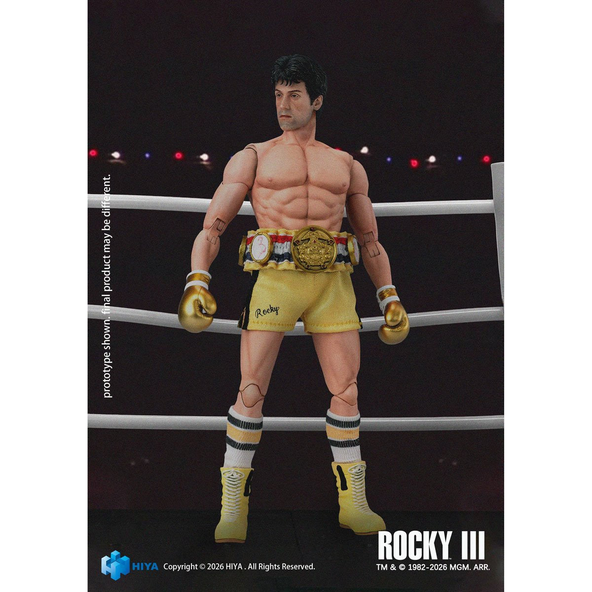 Rocky III Rocky Boxer Version Exquisite Super Series 1:12 Scale Action Figure