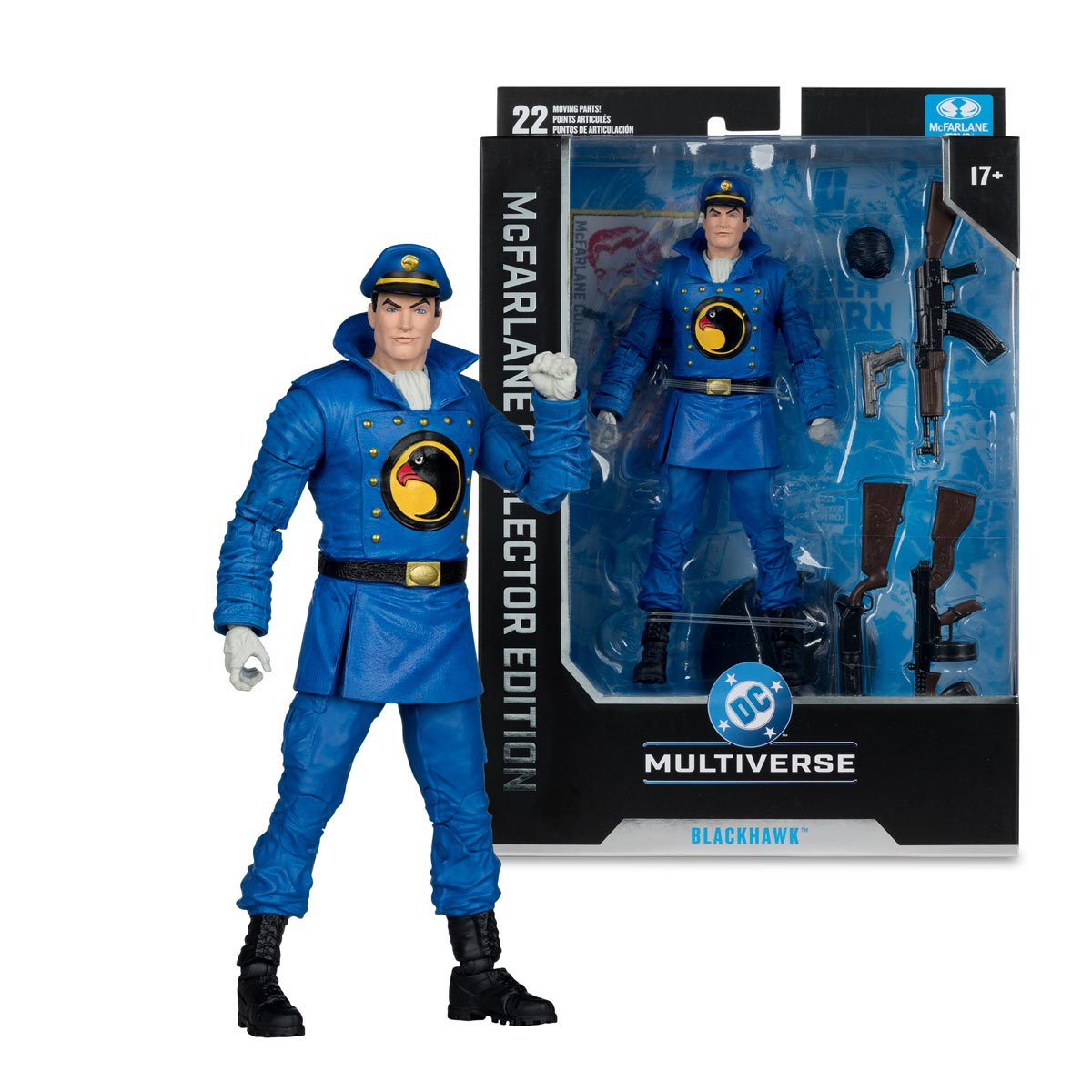 DC McFarlane Collector Edition Wave 13 Blackhawk DC Classics #49 7-Inch Scale Action Figure