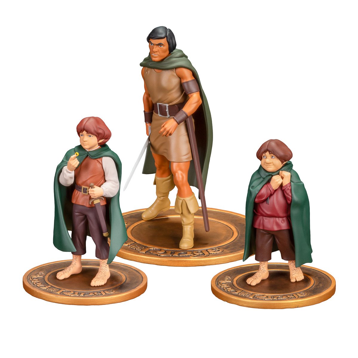 The Lord of the Rings Animated Film PVC Figures Set of 3