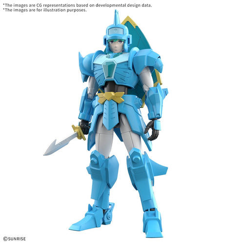 30 Minutes Fantasy Yoroi-Shinden Samurai Troopers Musashi of the Water Model Kit