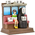 Spirited Away Riding the Railway Perpetual Calendar Statue