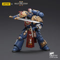 Joy Toy Warhammer Space Marine Ultramarine Relic Primus Armour Plasma Pistol and Combat Blade 1:18 Scale Action Figure