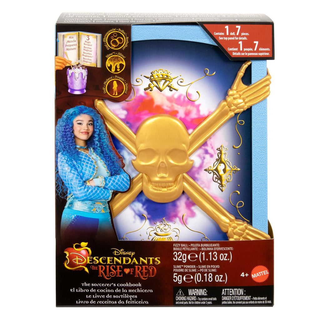 Disney Descendants: The Rise of Red The Sorcerer's Cookbook Chloe Doll
