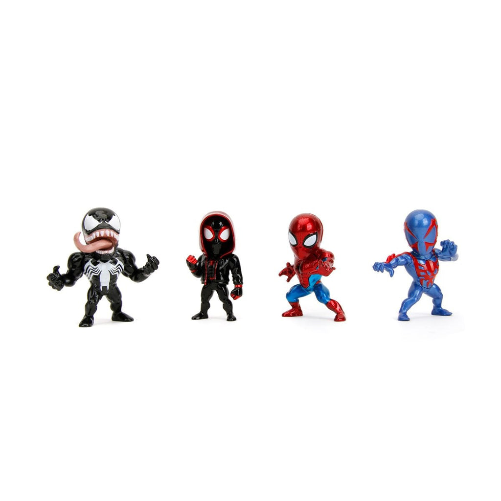 Marvel Spider-Man MetalFigs Die-Cast Metal 2 1/2-Inch Mini-Figure 4-Pack
