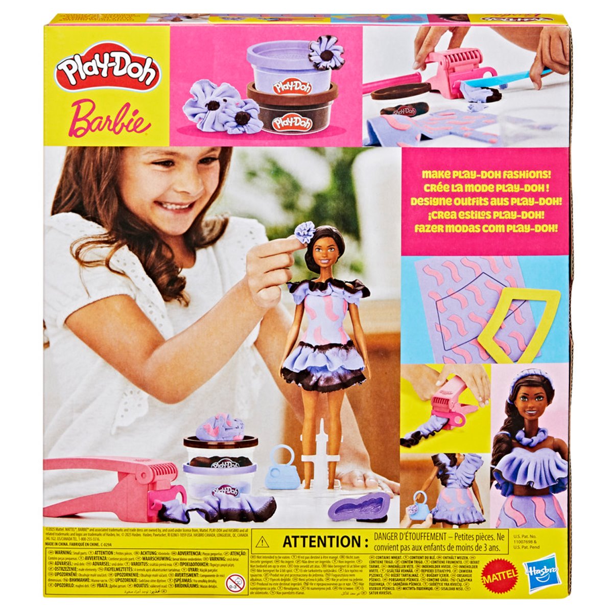 Barbie Fashionista Play-Doh Ruffles Set
