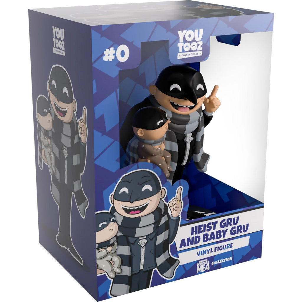 Despicable Me 4 Collection Heist Gru and Baby Gru Vinyl Figure #0