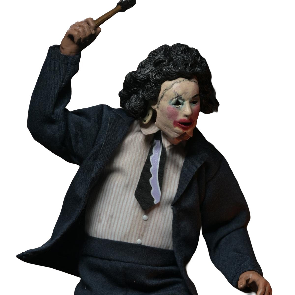 The Texas Chainsaw Massacre Leatherface with Pretty Woman Mask 8-Inch Clothed Action Figure