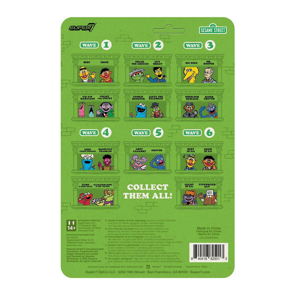 Sesame Street Typewriter Guy 3 3/4-Inch ReAction Figure