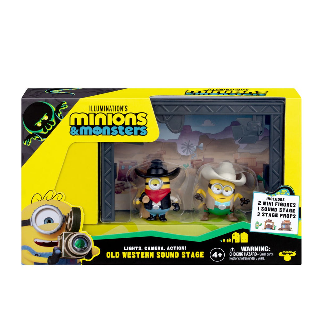 Minions & Monsters Old Western Sound Stage Mini-Figure 2-Pack