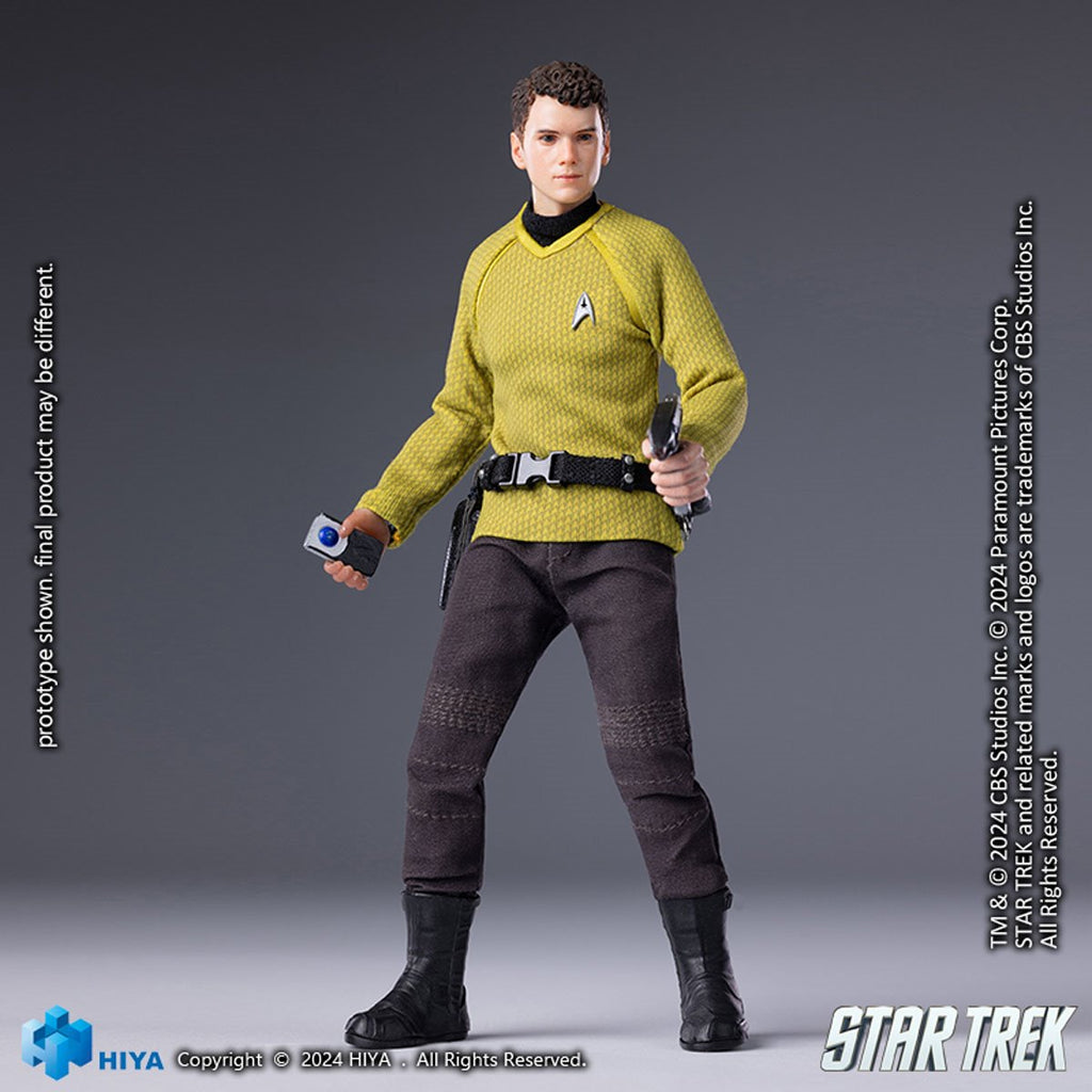 Star Trek 2009 Chekov Exquisite Super Series 1:12 Scale Action Figure
