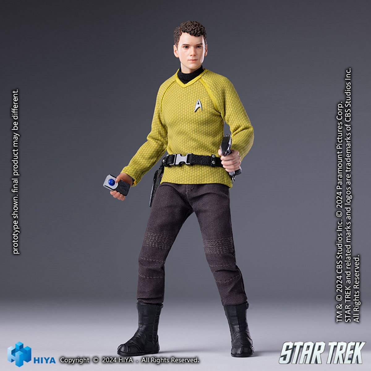 Star Trek 2009 Chekov Exquisite Super Series 1:12 Scale Action Figure