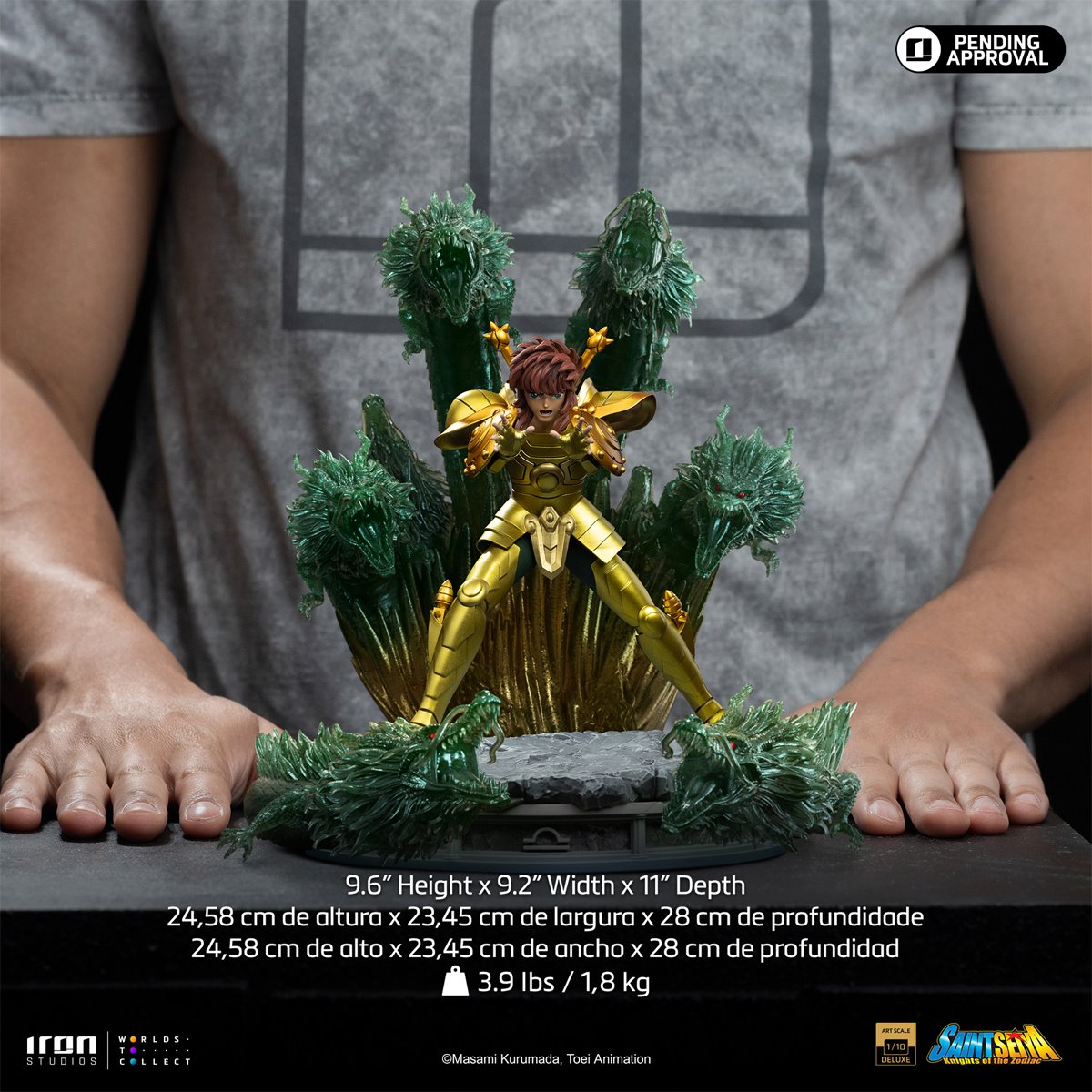 Saint Seiya Libra Dohko 1:10 Art Scale Statue
