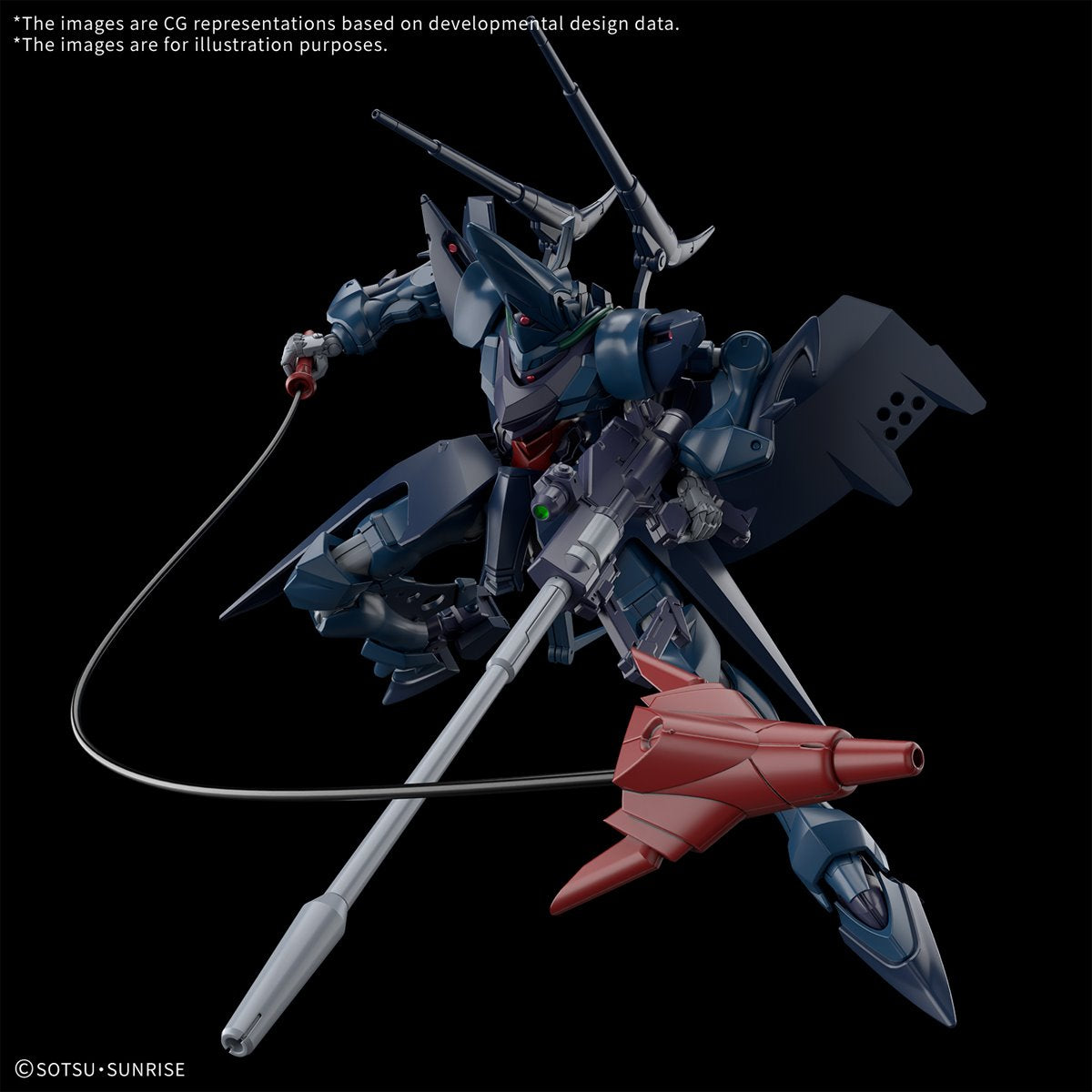 Mobile Suit Gundam GQuuuuuuX Hambrabi High Grade 1:144 Scale Model Kit