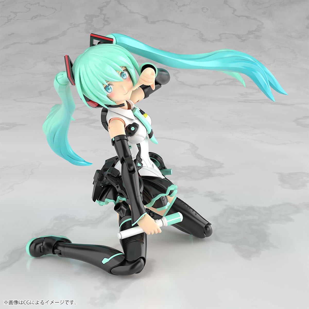 Vocaloid Hatsune Miku Frame Music Girl Grande Scale Model Kit