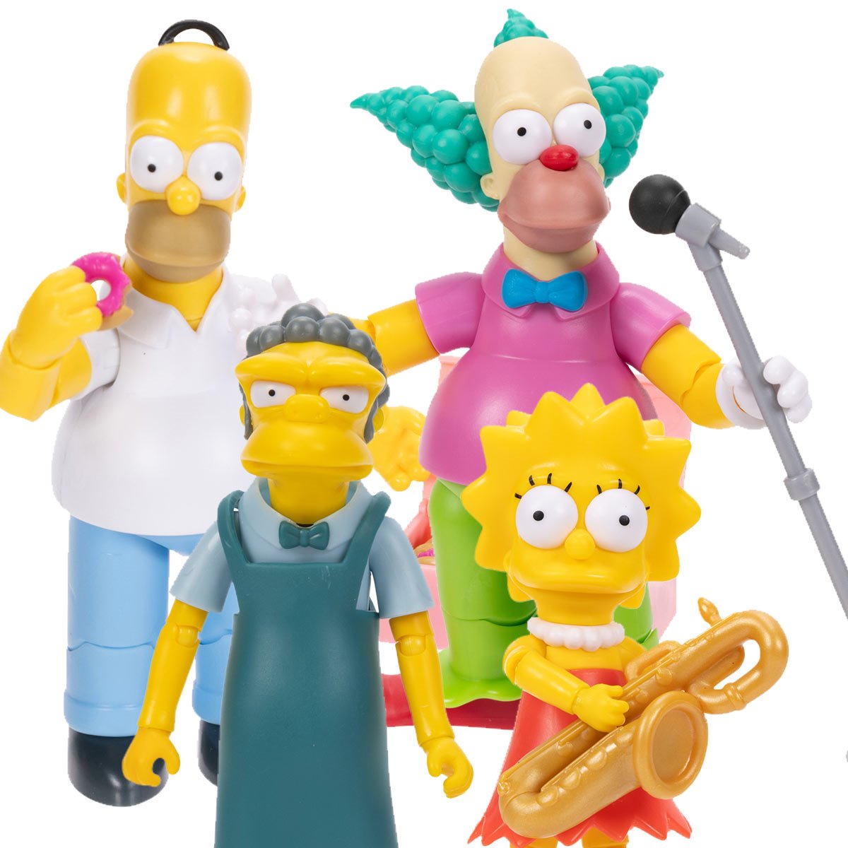 The Simpsons 5-Inch Wave 2 Action Figures Case of 6
