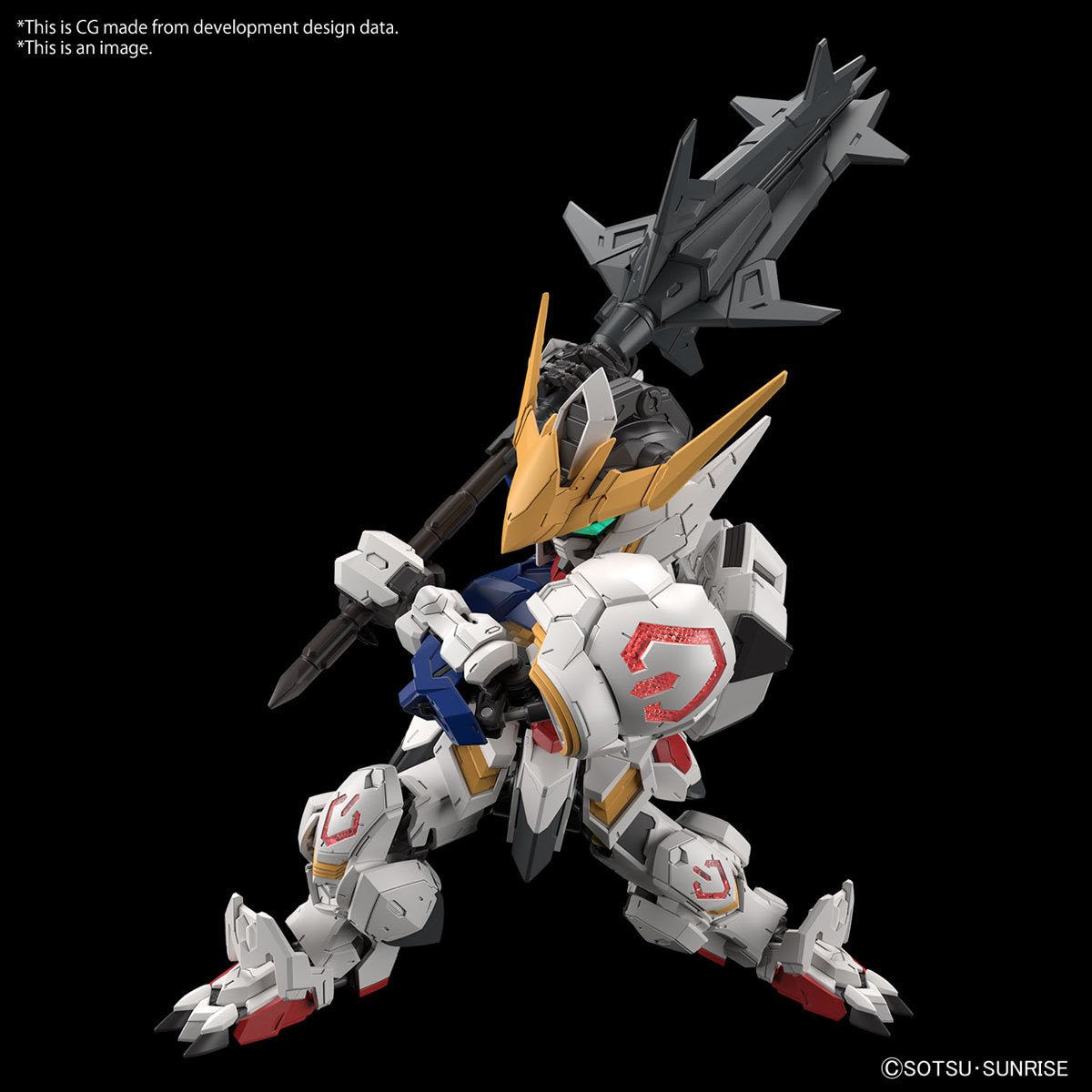 Mobile Suit Gundam: Iron-Blooded Orphans Gundam Barbatos Master Grade SD MGSD Model Kit