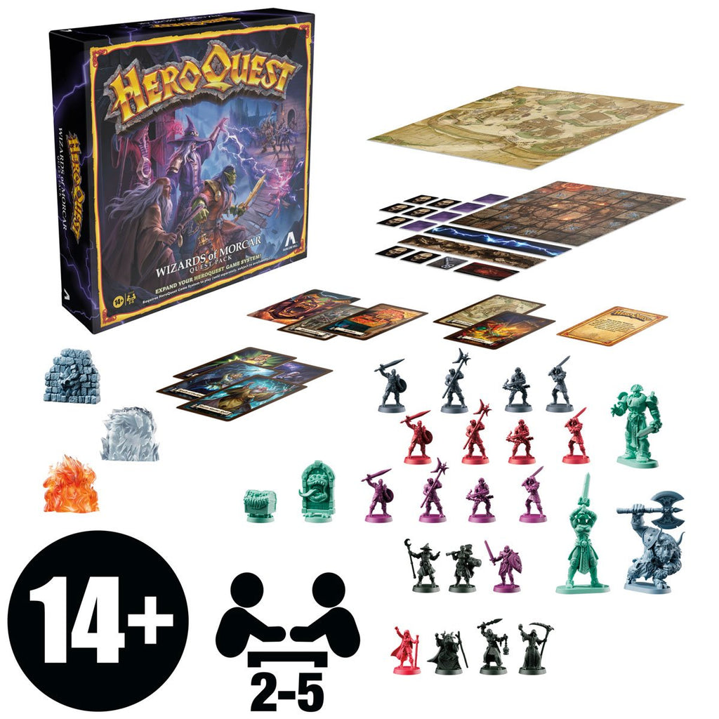 HeroQuest Wizards of Morcar Quest Pack (Requires HeroQuest Game)