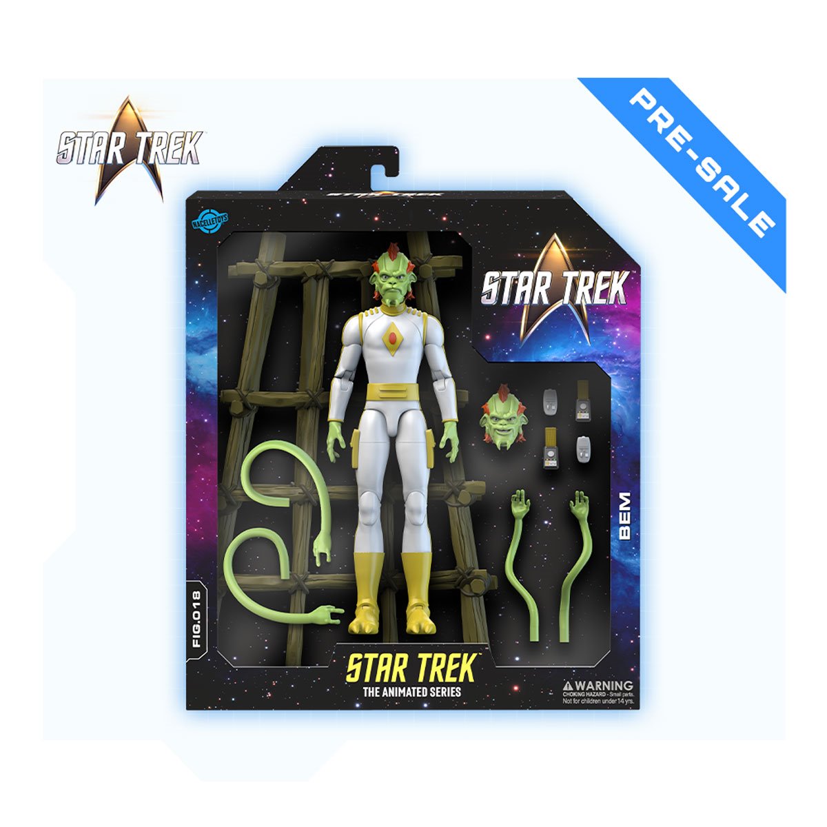 Star Trek: The Animated Series Commander Bem Action Figure
