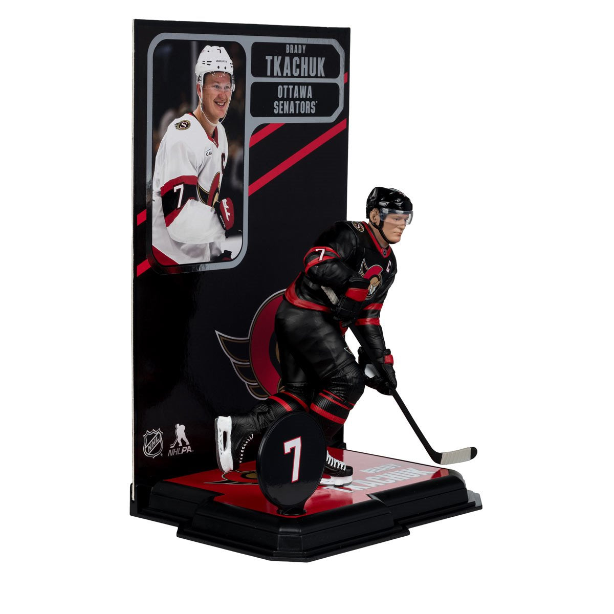 NHL SportsPicks Ottawa Senators Brady Tkachuk 7-Inch Posed Figure