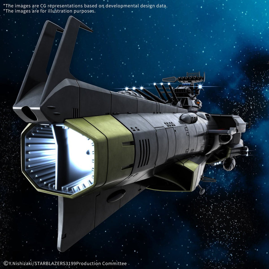 Yamato DCV-01 Hyuga Class Battle Carrier 1:1000 Scale Model Kit
