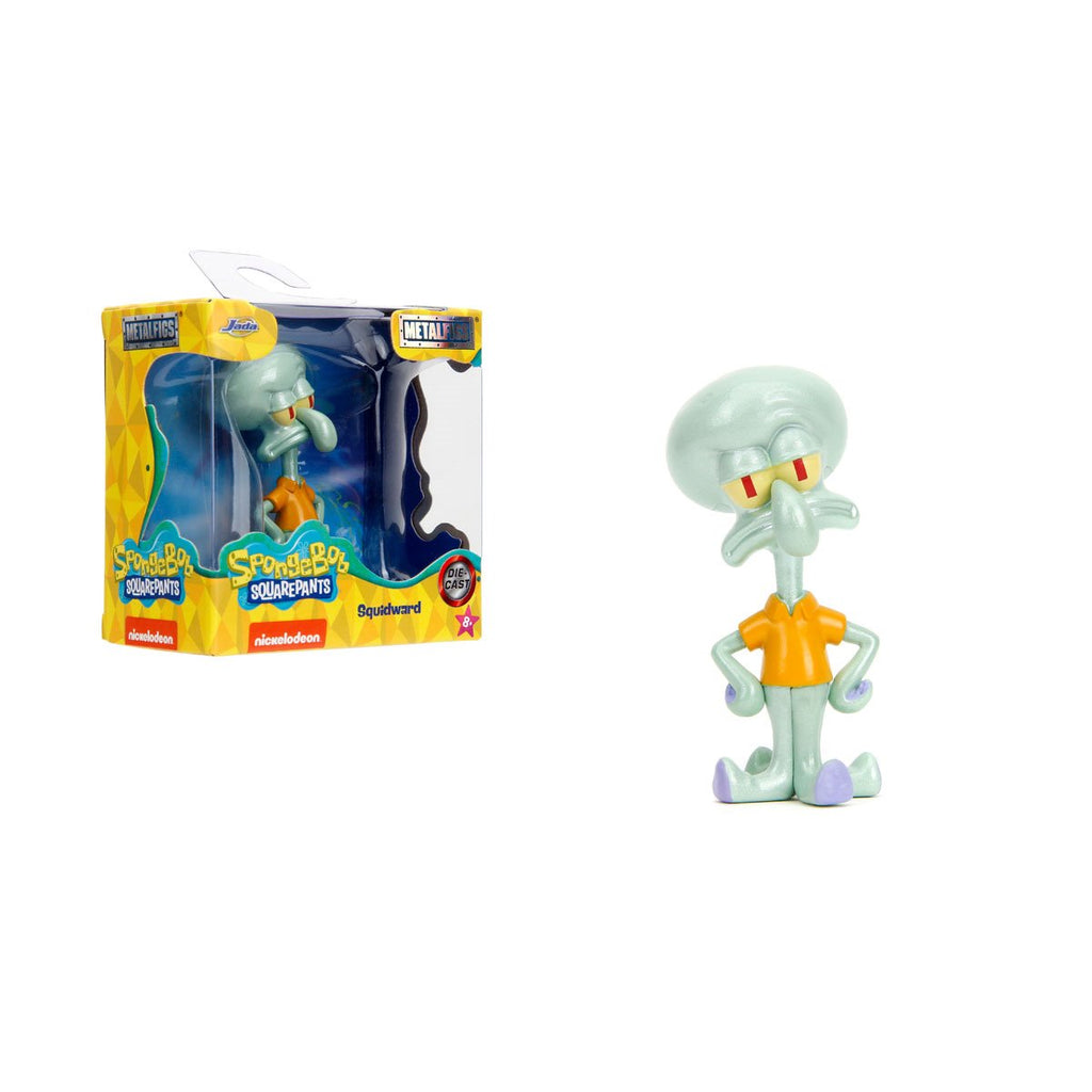 SpongeBob SquarePants Wave 1 MetalFigs 2 1/2-Inch Die-Cast Metal Mini-Figure Set of 4