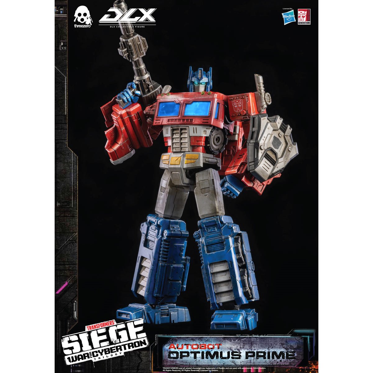 Transformers War for Cybertron Trilogy Optimus Prime DLX Action Figure