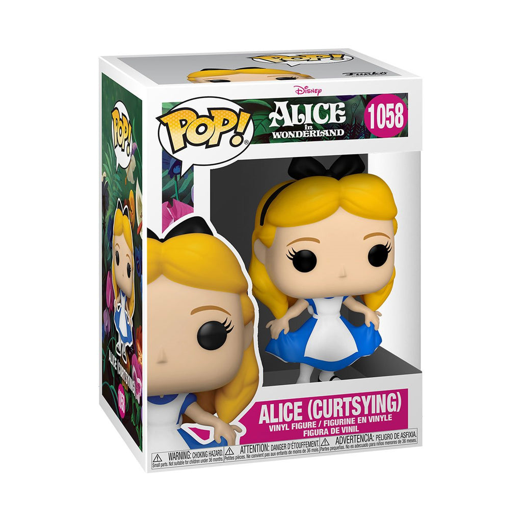 Alice in Wonderland 70th Anniversary Alice Curtsying Funko Pop! Vinyl Figure