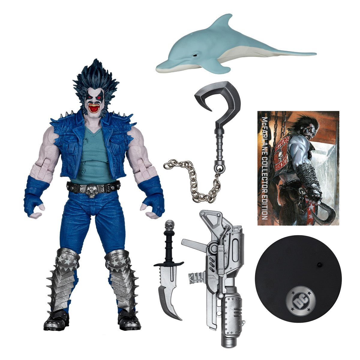 DC Multiverse McFarlane Collector Edition Wave 14 Lobo DC Classic #58 7-Inch Scale Action Figure