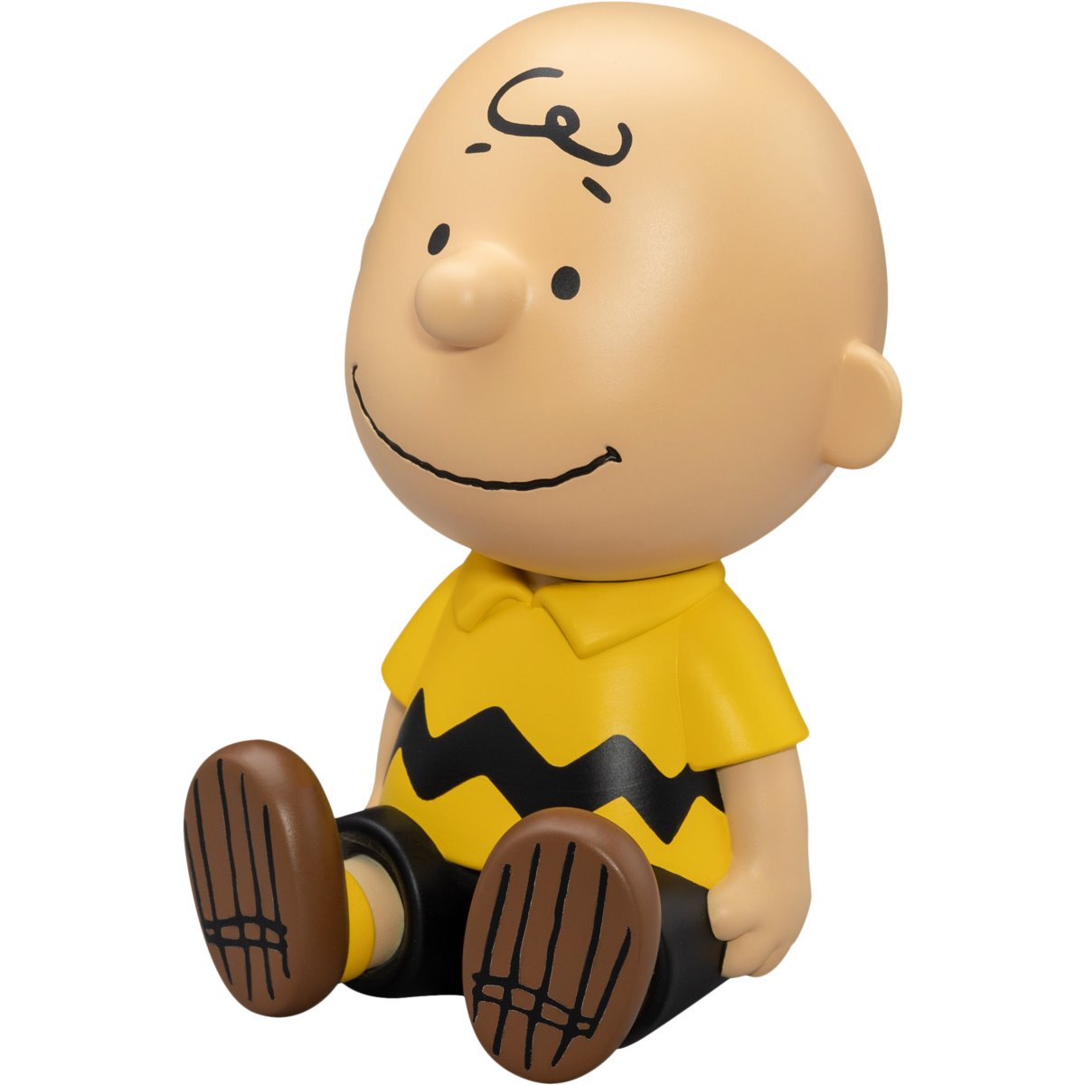 Peanuts Charlie Brown VPBP-030 Peanuts Series Palm Size Vinyl Functional Piggy Bank