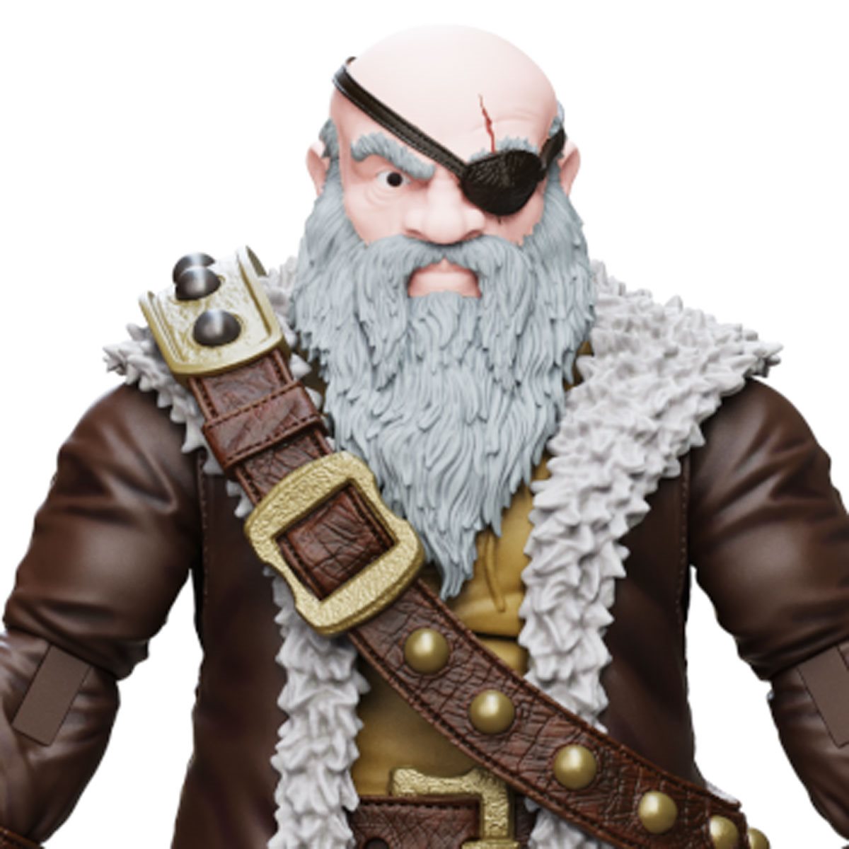 Vitruvian H.A.C.K.S. Fantasy Wave 8 Grimgrom Dwarf Mercenary 1:18 Scale Action Figure