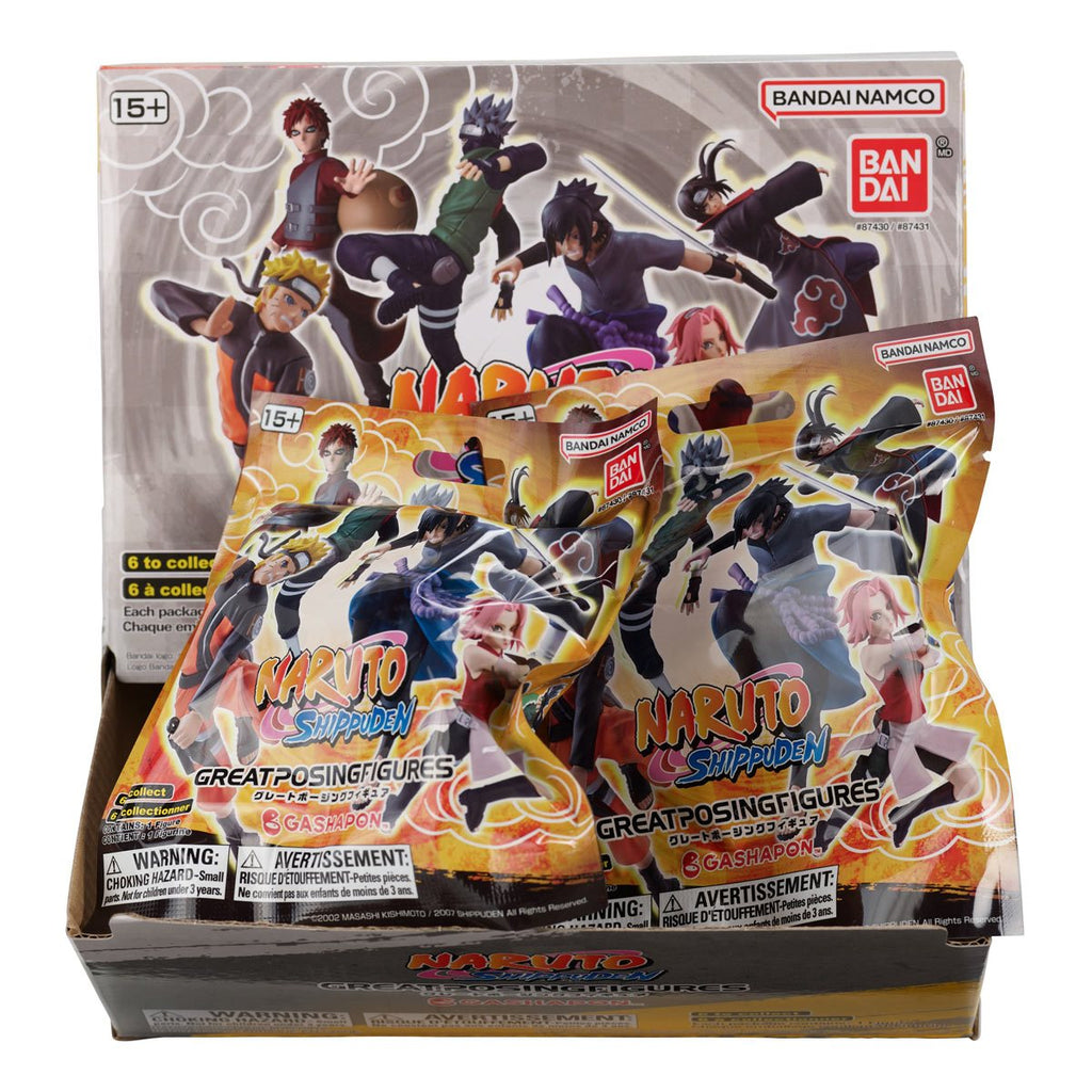 Naruto Shippuden Posed Blind Mini-Figure Display Box of 24