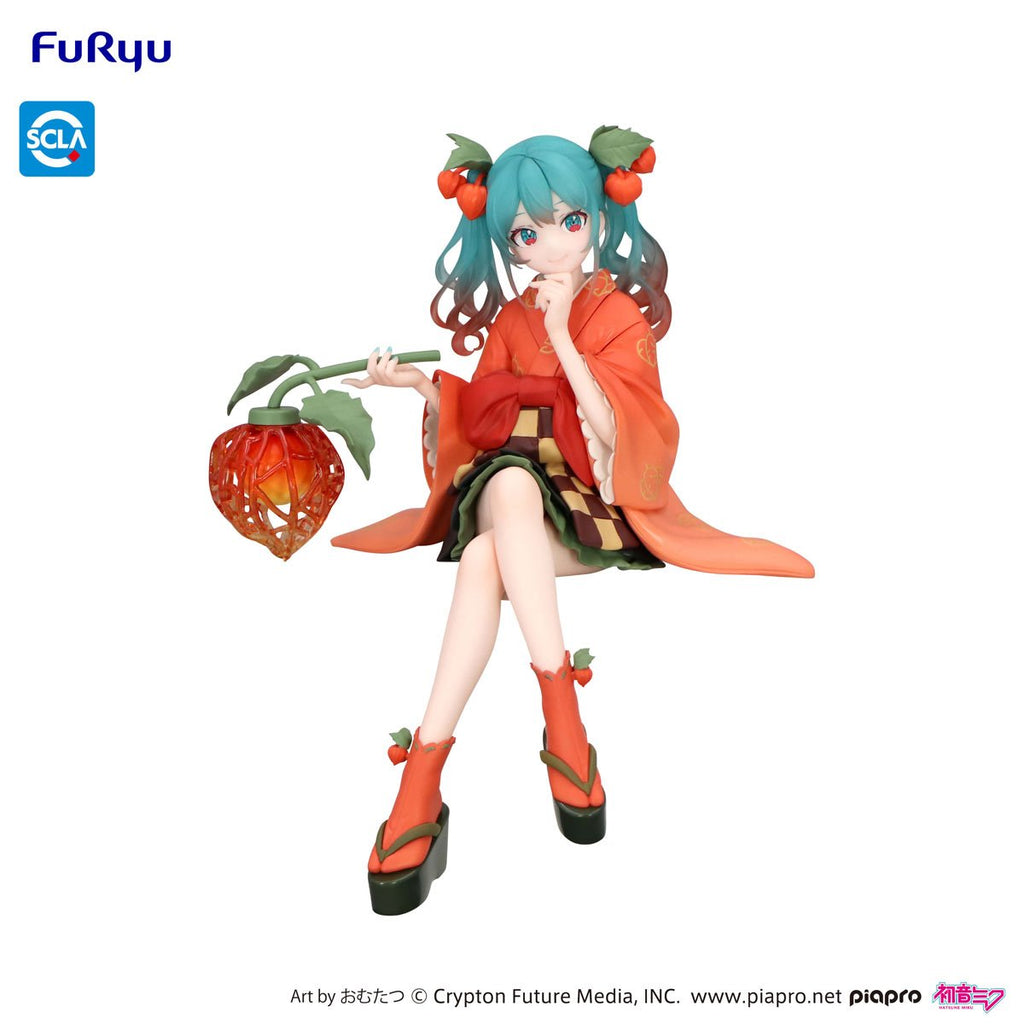 Vocaloid Hatsune Miku Flower Fairy Winter Cherry Noodle Stopper Statue