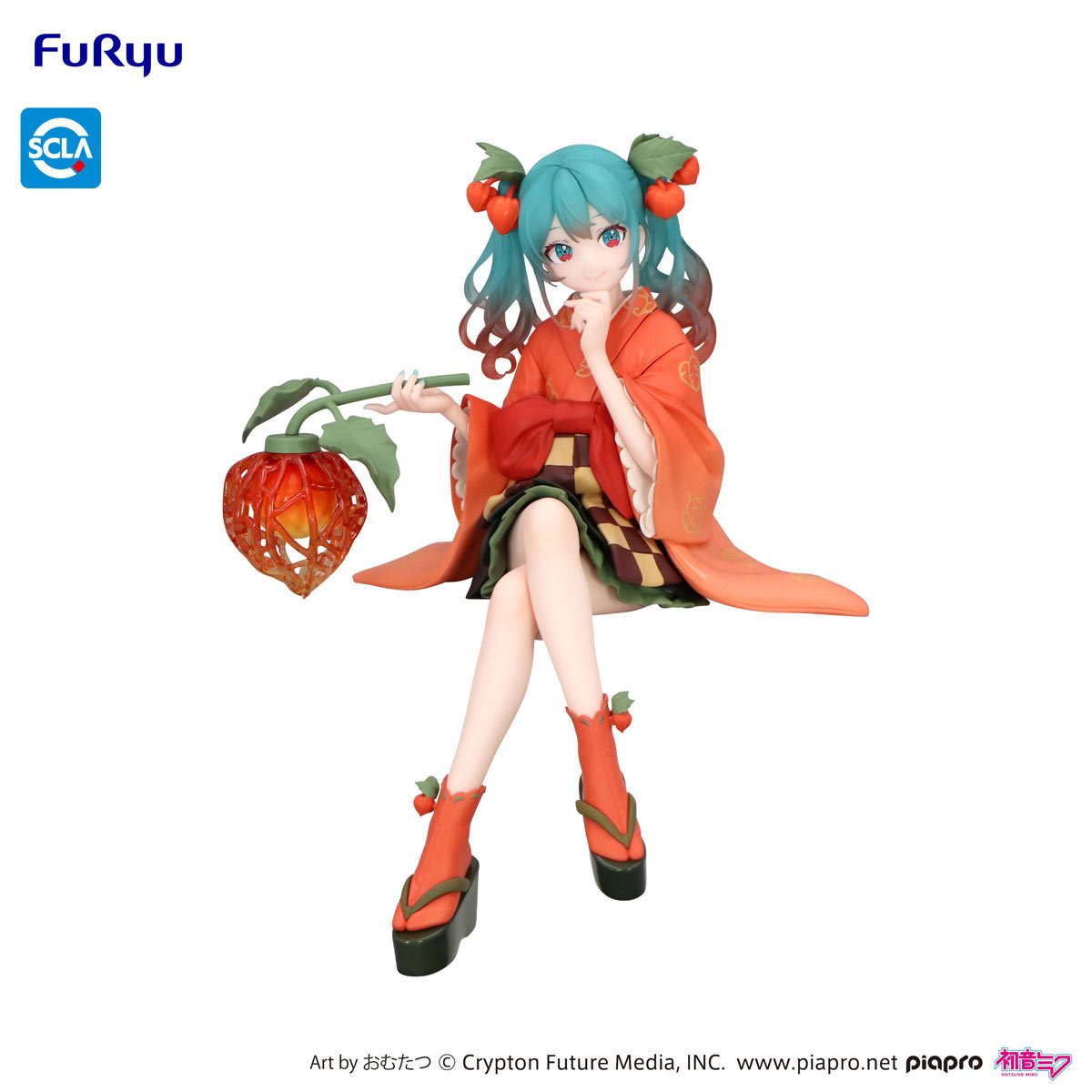Vocaloid Hatsune Miku Flower Fairy Winter Cherry Noodle Stopper Statue