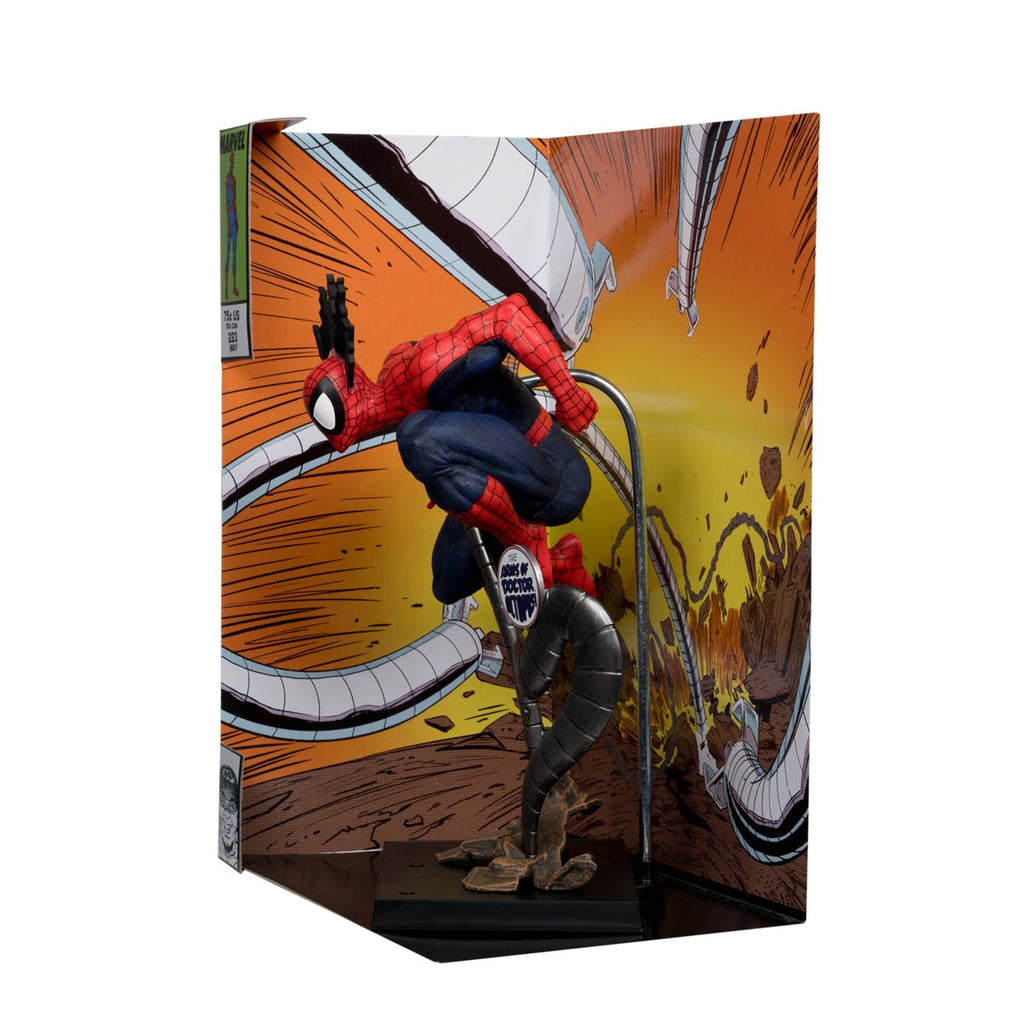 Marvel Wave 5 Spider-Man Marvel Tales #223 1:6 Scale Posed Figure with Scene and Comic