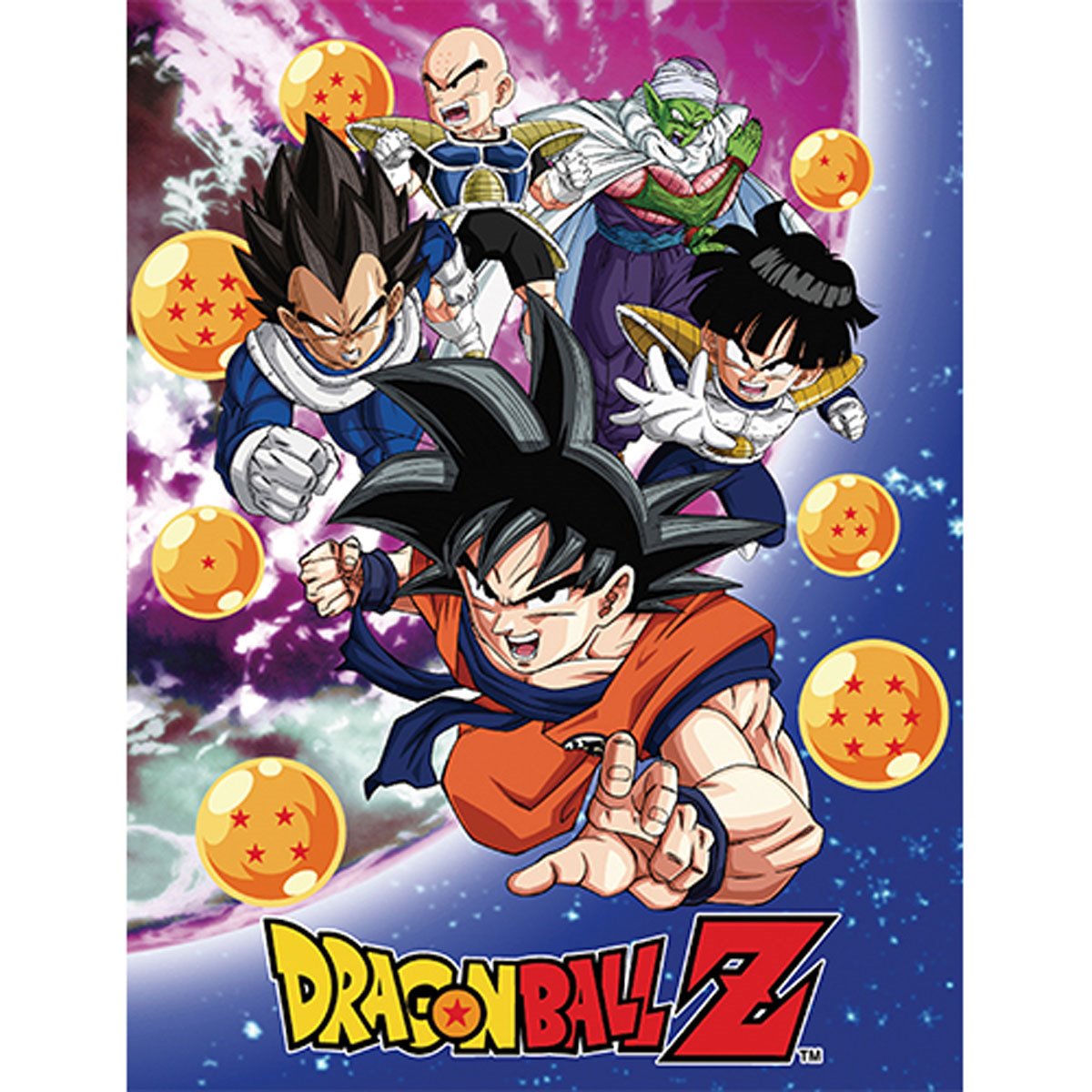 Dragon Ball Z Namek Saga Sublimation Throw Blanket