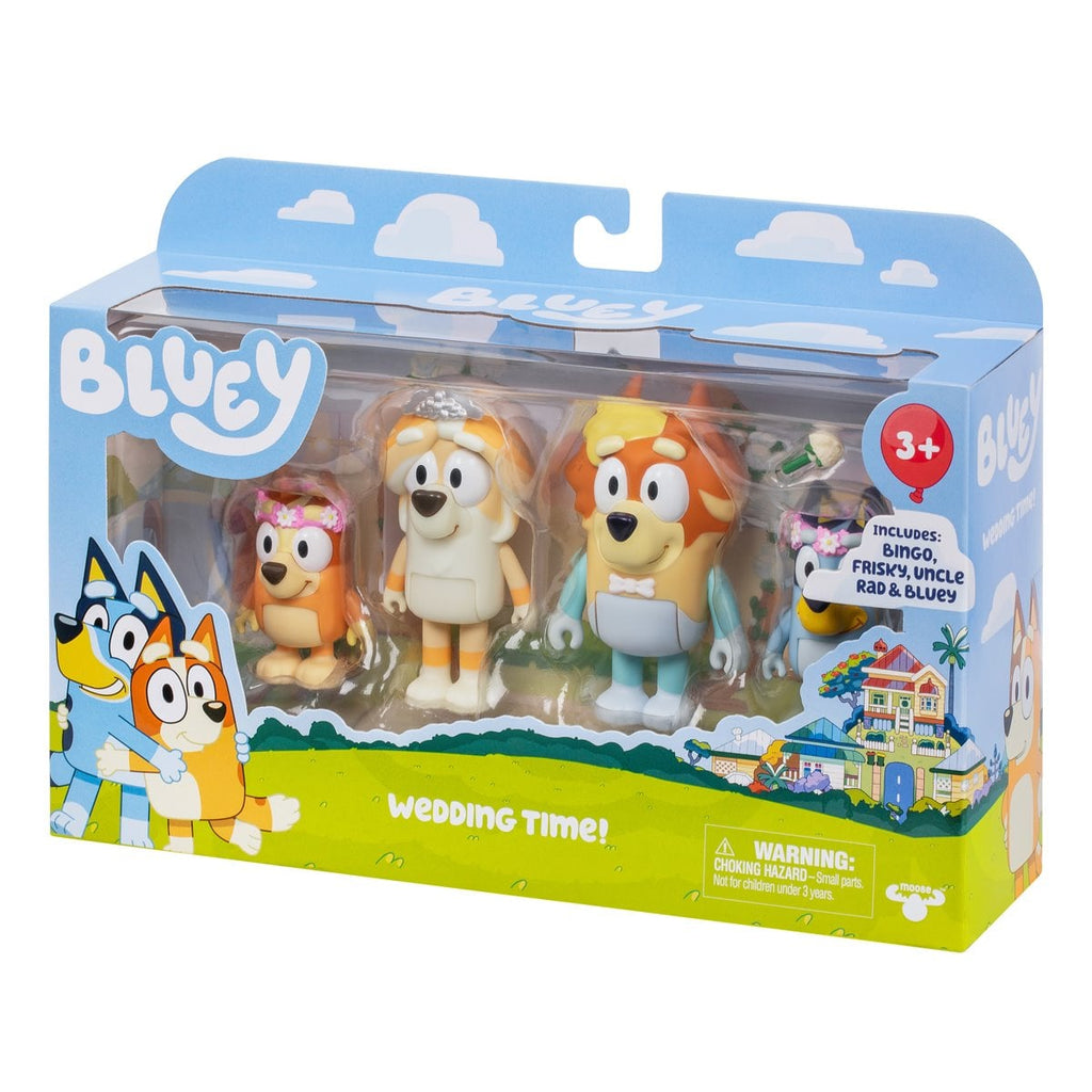 Bluey S10 Figure 4pk Special Set