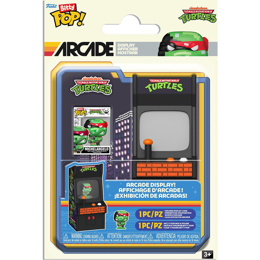 Teenage Mutant Ninja Turtles Michelangelo Funko Bitty Pop! Arcade Cabinet