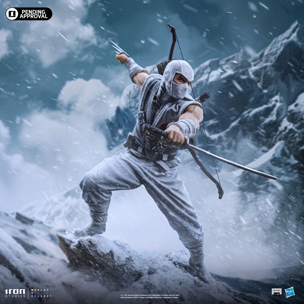 G.I. Joe Storm Shadow 1:10 Art Scale Limited Edition Statue