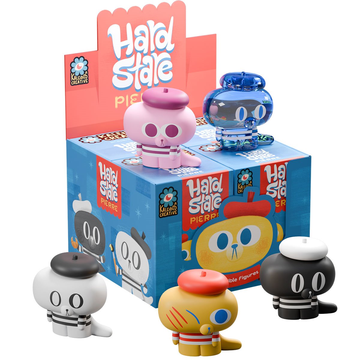 Hard Stare Pierre Blind-Box Mini-Figure Case of 4